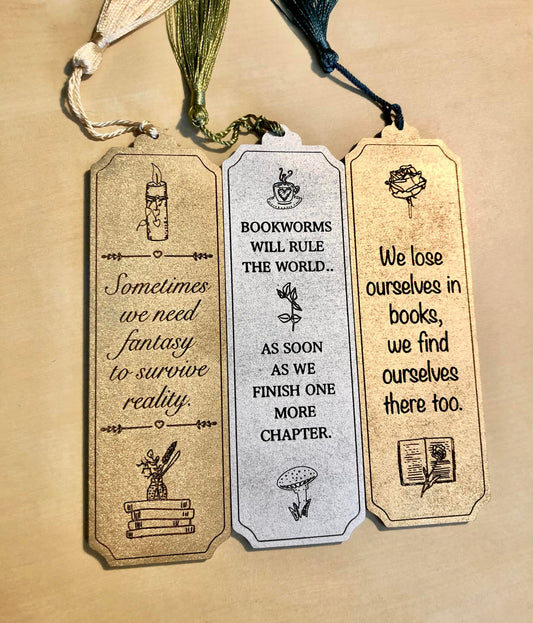 Bookmarks Set of 3